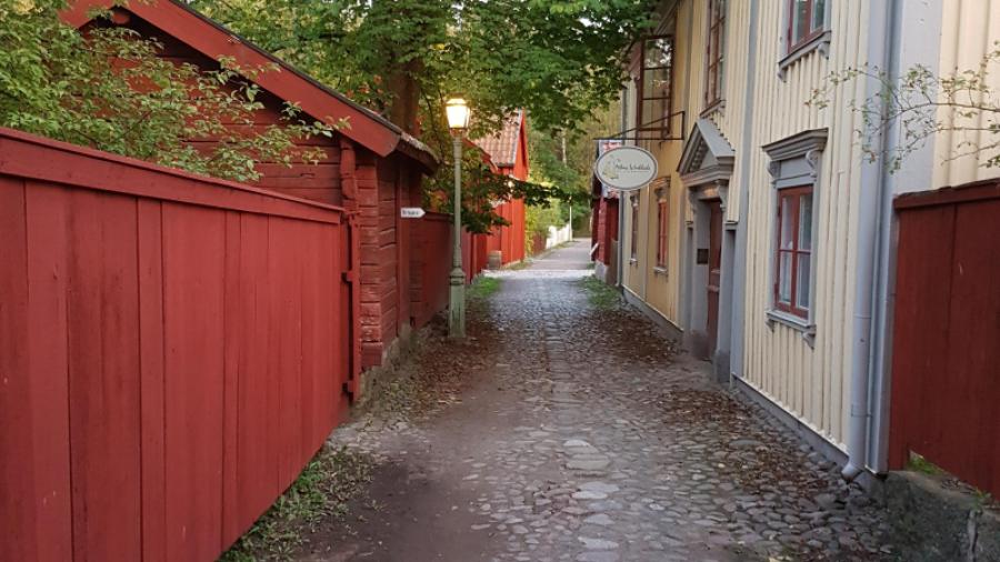 Kopparslagaregränd, Gamla Linköping