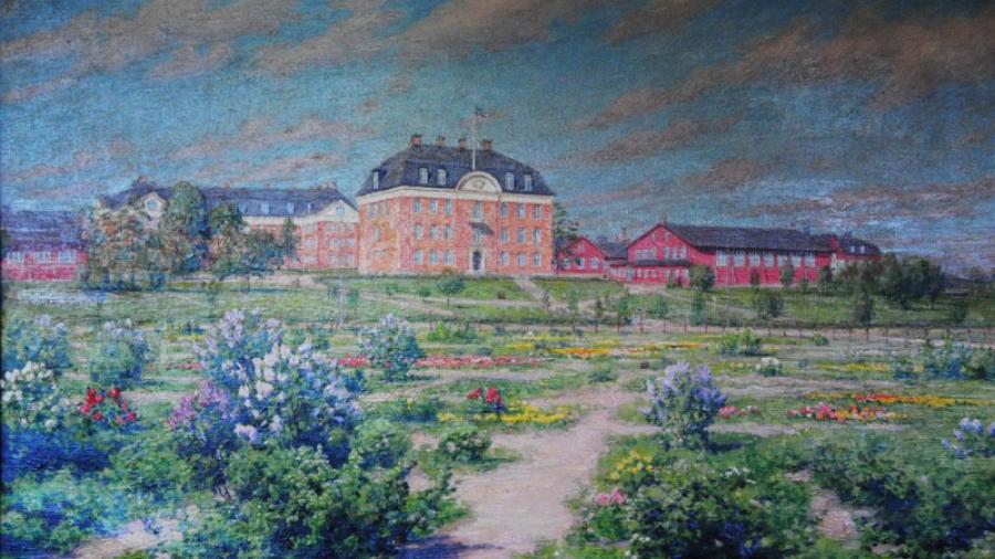 Kanslihuset uppfört 1909 - 1911 (Bild www.johan-krouthen.se)
